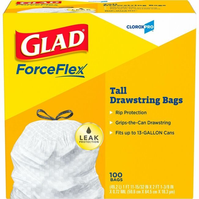 CloroxPro / Clorox The Clorox Company CloroxPro / Bag Trsh Kitchn 13GAL 100 Count CLO78526