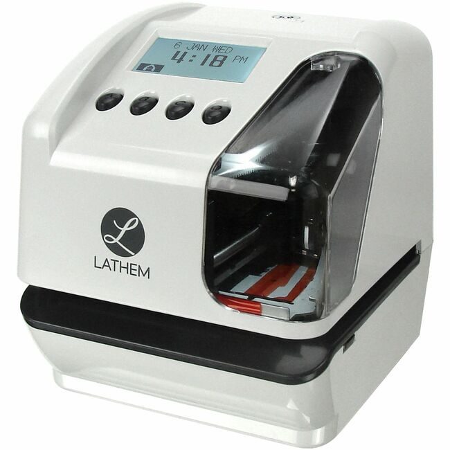 Lathem Recorder Time Date Electnc LTHLT5000