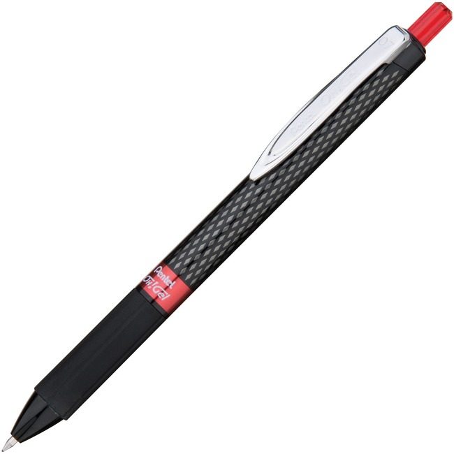 Pentel of America Pen Gel Oh! 0.7MM Red PENK497B