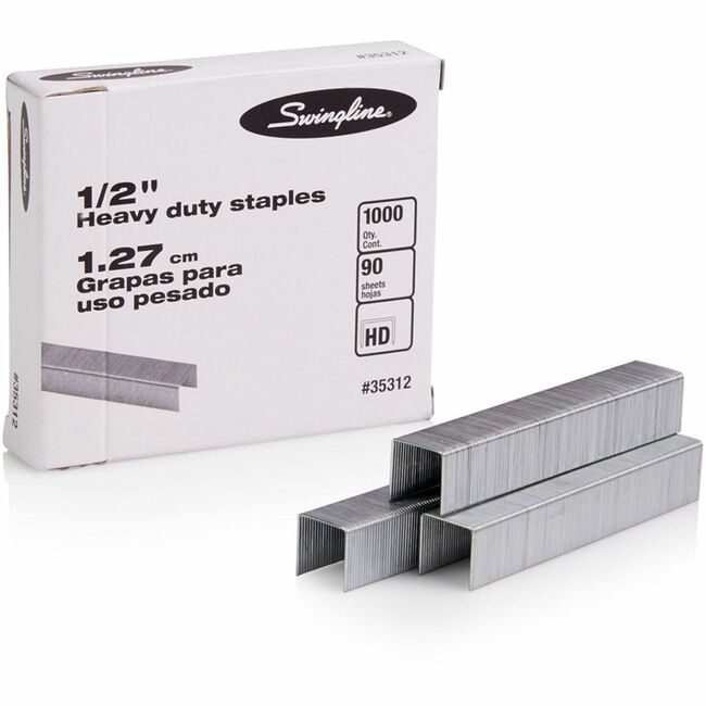 ACCO Brands Swingline Staples Heavy-Duty Cp 1/2" 1000 SWI35312