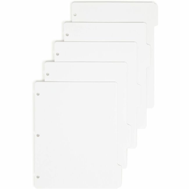 Smead Manufacturing Co. Dividers Index 3-RING 5TAB SMD89415