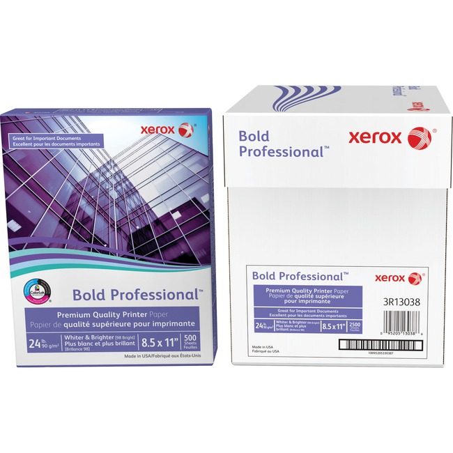 Xerox Corporation Paper Profssionl 24# 8.5X11 XER3R13038
