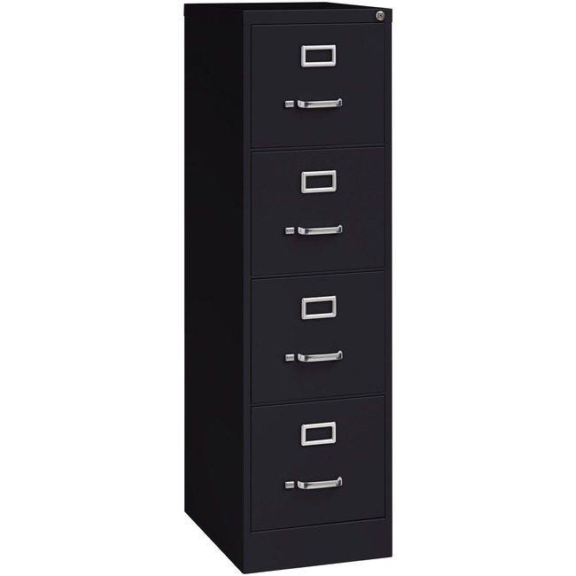 Lorell File Vrt 4DR 22" Letter Black LLR42294