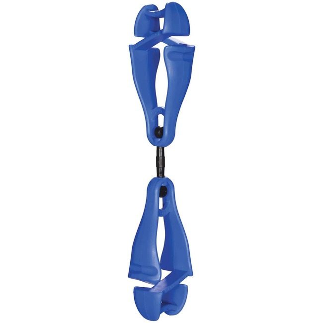 Ergodyne Glove Clip Swiveling Blue EGO19417
