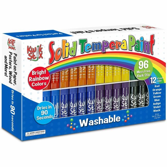 The Pencil Grip Kwikstix Paint Rainbow 96 TPG698