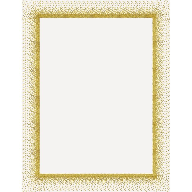 Geographics Confetti Gold Posterboard 2 GEO24759