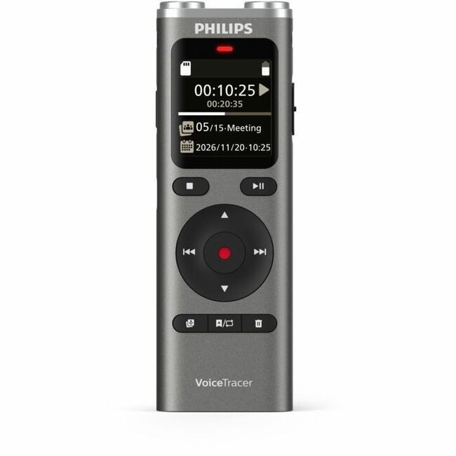 Philips Speech Processing Recorder Voice Digital Slim En PSPDVT2075