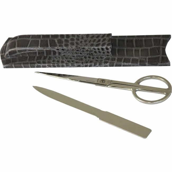 Dacasso Set Lib Lthr Protacini Gray DACA6219