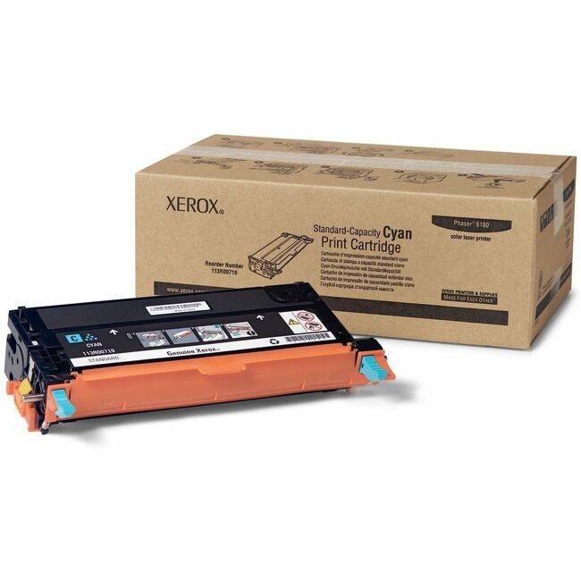 Xerox Corporation Crtdg Printer PHSR6180 Cyn XER113R00719