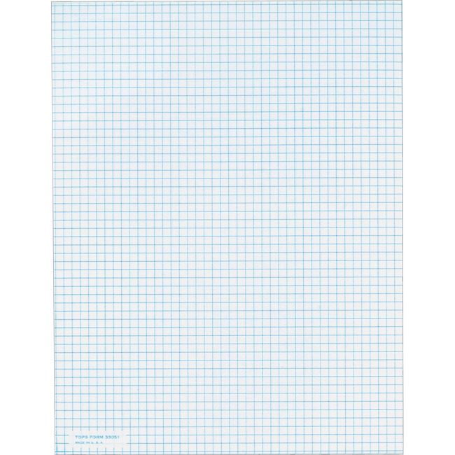 TOPS Products Pad Quad 5X5 RULED 50SH We TOP33051