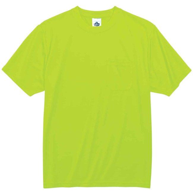 Ergodyne T-Shirt Non-Cert 4X Lime EGO21558