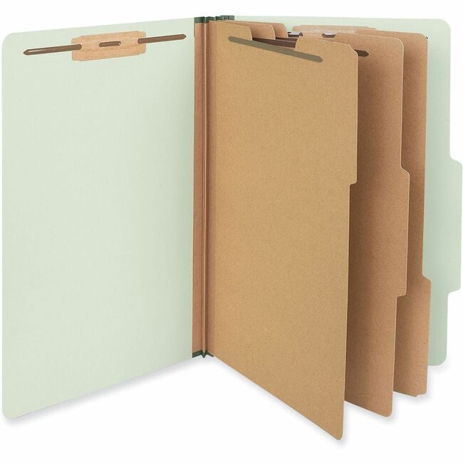 Universal Office Products Folder Psbd 8 SEC Legal Green UNV10296