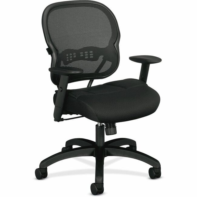 basyx by HON The HON Company basyx by Chair Midback Mesh Black BSXVL712MM10