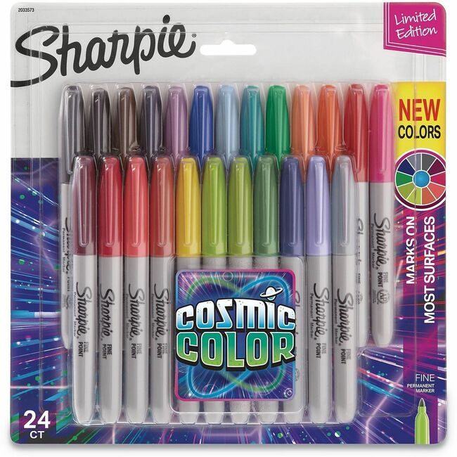 Sharpie / Expo / Prismacolor / Sanford Newell Brands / Sanford Sharpie / Expo / Prismacolor / Marker Fn Cosmic Assorted 24 Count SAN2033573