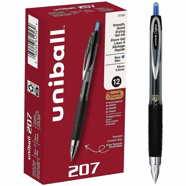 Mitsubishi Pencil Co. / uni-ball Pen Gel 207 Retrct 0.5MM Be UBC61256