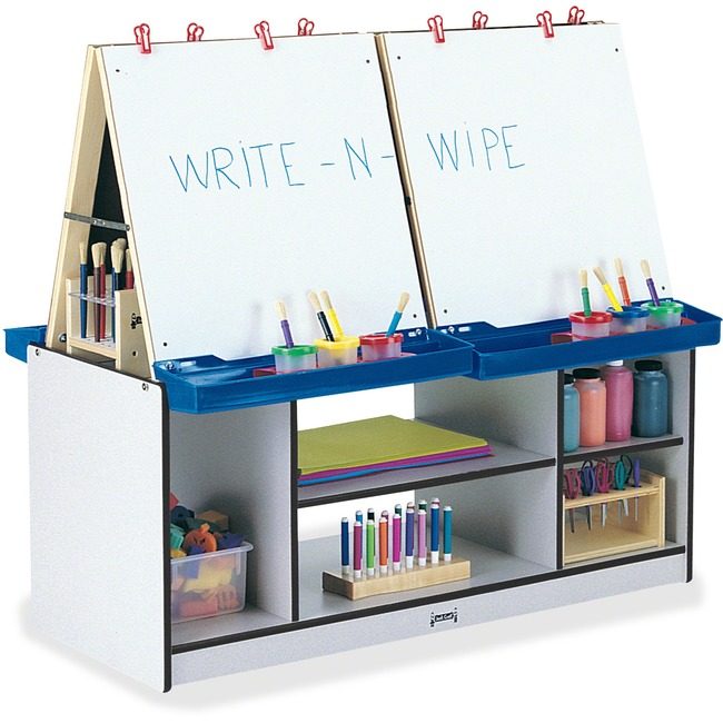 Jonti-Craft, Inc. Center Art 4-STATION Black JNT0294JCWW180