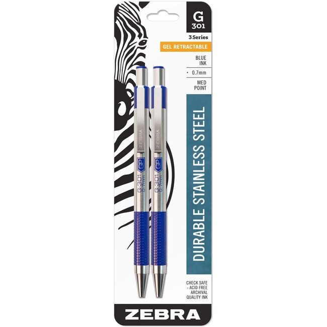 Zebra Pen Corporation Gel Rt .7M Be 2/PK ZEB41322