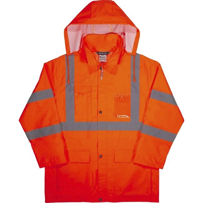 Ergodyne Rain Jacket Hv 3X Orange EGO24367
