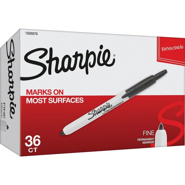Sharpie / Expo / Prismacolor / Sanford Newell Brands / Sanford Sharpie / Expo / Prismacolor / Marker Shrpie Rt Fn Black 36 Count SAN1926876