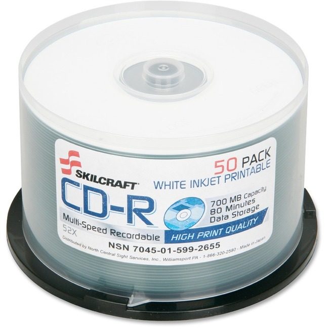 Varies / verify SKU SKU-LEVEL VERIFICATION REQUIRED Cd-R Recordable 50 Pack We NSN5992655