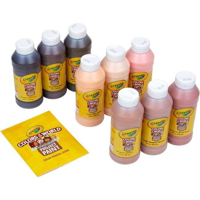 Crayola LLC Paint Cotw Wshbl 8OZ 9 Count CYO542314