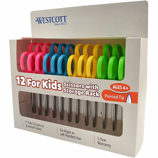 Westcott / Acme United Acme United Corporation Westcott / Scissors 5IN KIDS POINTED PAC ACM13141