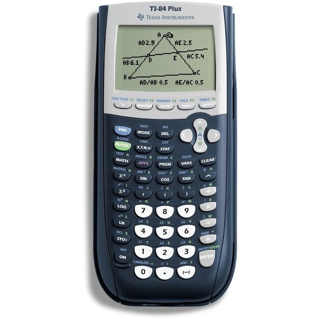 Texas Instruments Calculator Graphing Black TEXTI-84PLUS