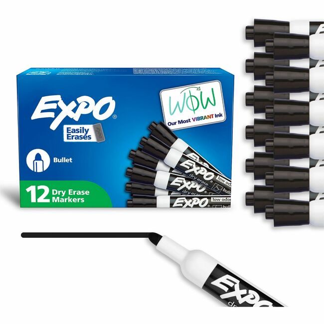 Sharpie / Expo / Prismacolor / Sanford Newell Brands / Sanford Sharpie / Expo / Prismacolor / Marker Dryerse Lo Bullet Black SAN82001A