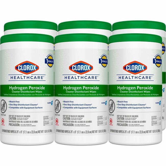 CloroxPro / Clorox The Clorox Company CloroxPro / Wipes Dsnfct Hprx 95 Count CLO30824PL