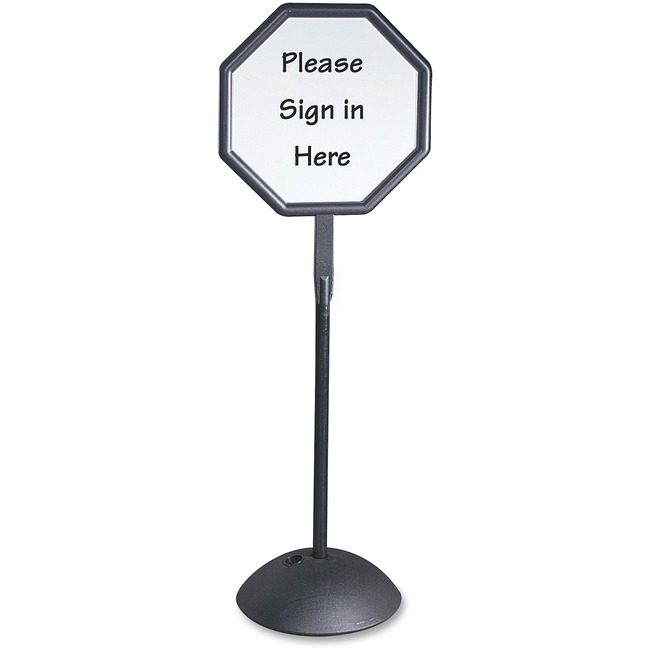 Safco Products Sign Octagon Write Way SAF4118BL