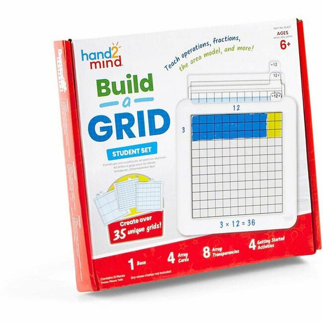Learning Resources Set The Math Grid LRNH2M92427