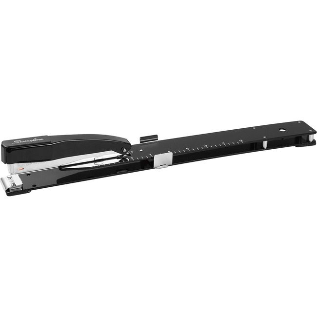 ACCO Brands Swingline Stapler Long Reach Black SWI34121
