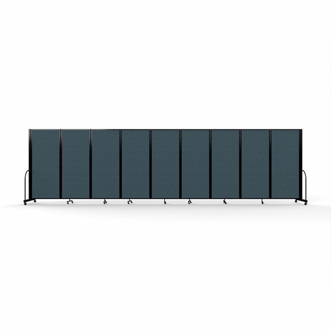 Screenflex Divider 610"HX251"W Bl Black SCXFSH6109BDB