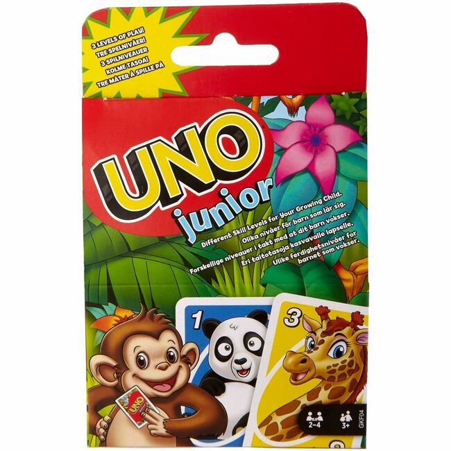 Mattel UNO / Skip-Bo Game Jr MTTGKF04