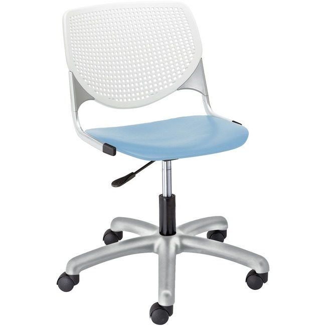 KFI Seating Poly Task Chair W/Perf Back KFITK2300B8S35