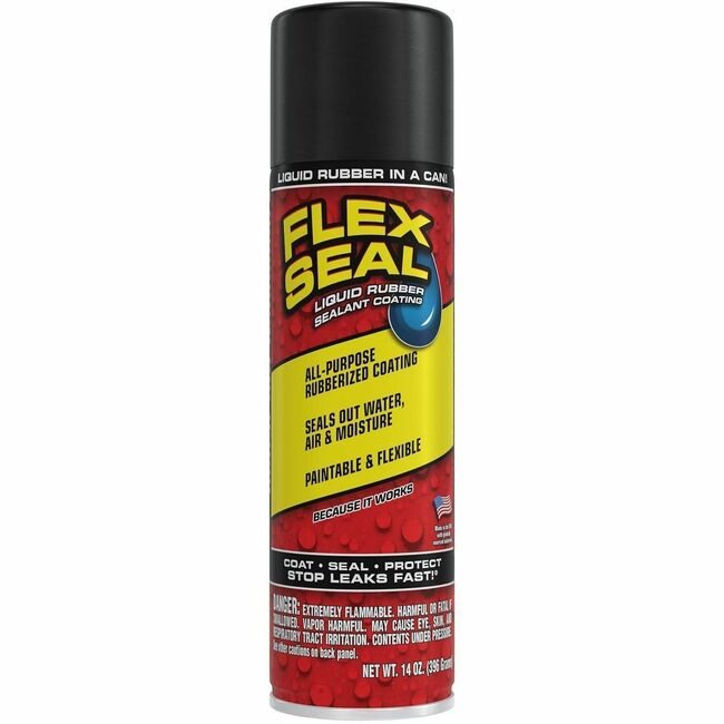 Swift Response, LLC Flex Seal Rubber Liquid 14OZ Black FLXFSR20