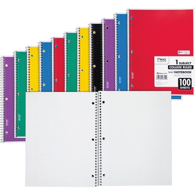 ACCO Brands Mead / Five Star Notebook Wire Cllg 1SUB 100 MEA06622BD