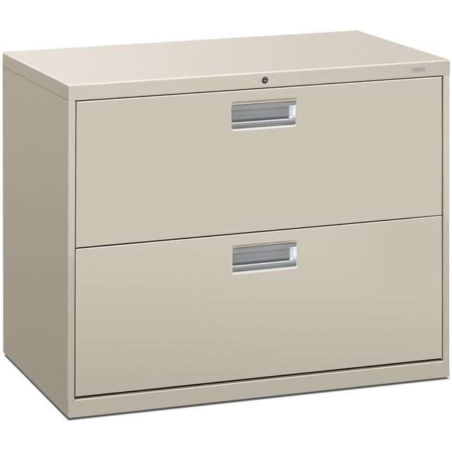 The HON Company File Lat 2DRW 36"-W/LOCK Gray HON682LQ