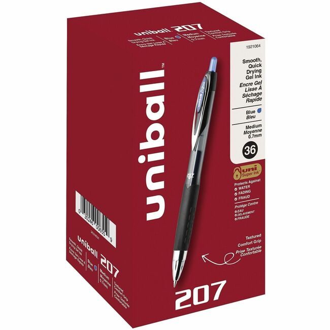 Mitsubishi Pencil Co. / uni-ball Pen 207 Rtrct 0.7MM Be 36 Count UBC1921064
