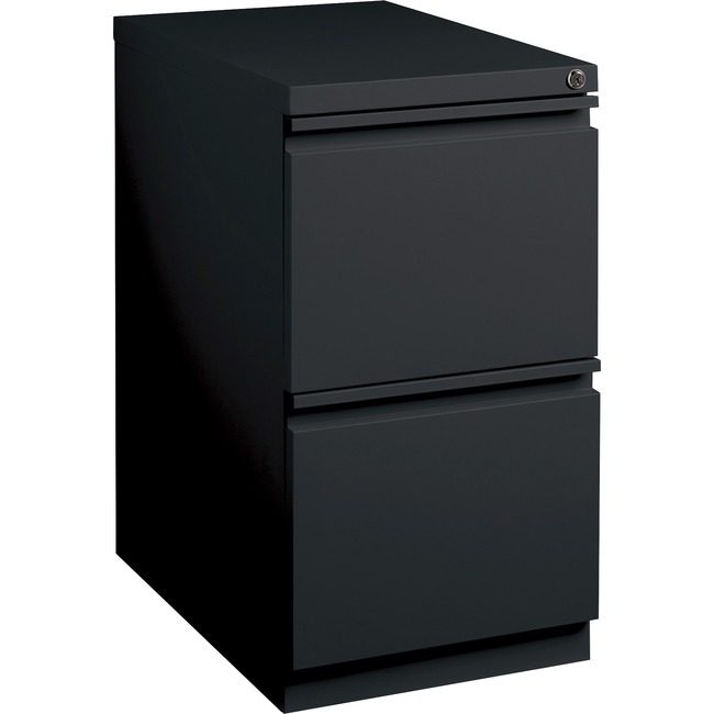 Lorell File Ped Mbl 19" F/F Black LLR49524