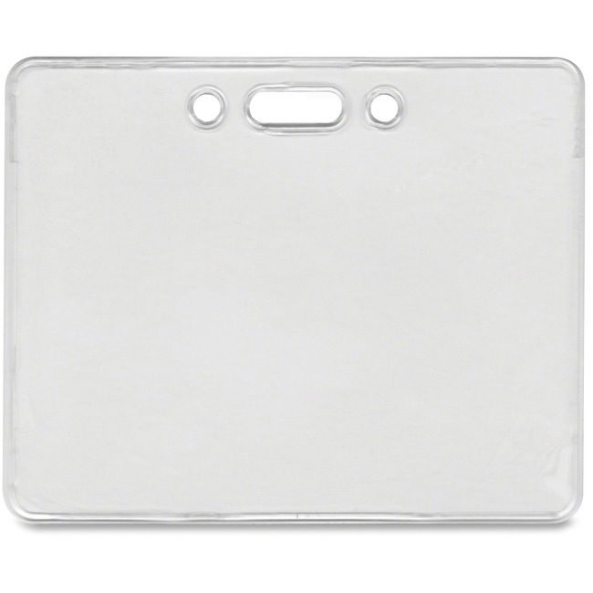 Advantus Corporation Holder Badge Horiznt 50 Clear AVT75450