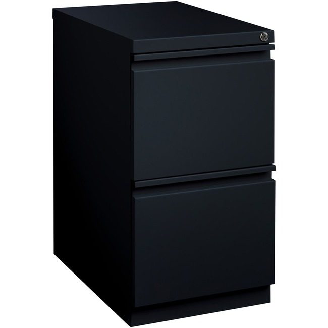 Lorell File Ped Mbl 22" F/F Black LLR49530