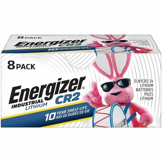 Energizer / Eveready Energizer Holdings / Eveready Battery Lthm Ind EL1CR2 8 Pack EVEELN1CR28
