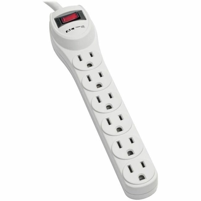 Tripp Lite by Eaton Protector Surge 6OUT 2FT Gray TRPTLP602