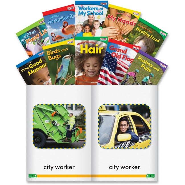 Teacher Created Materials / Shell Education Book Time For Kids Grk SET1 SHL24706