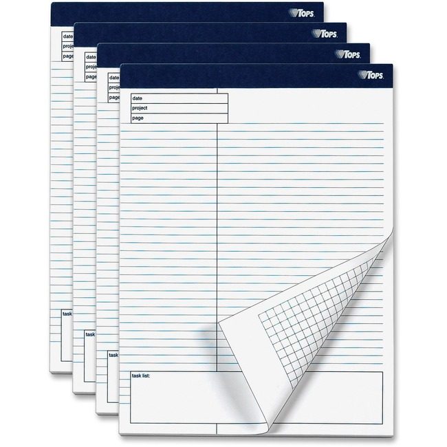 TOPS Products Pad Planning Wdmrgn 40SH/PD TOP77102