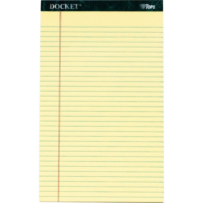 TOPS Products Pad Legal 8.5X14 12 Pack Ca TOP63580