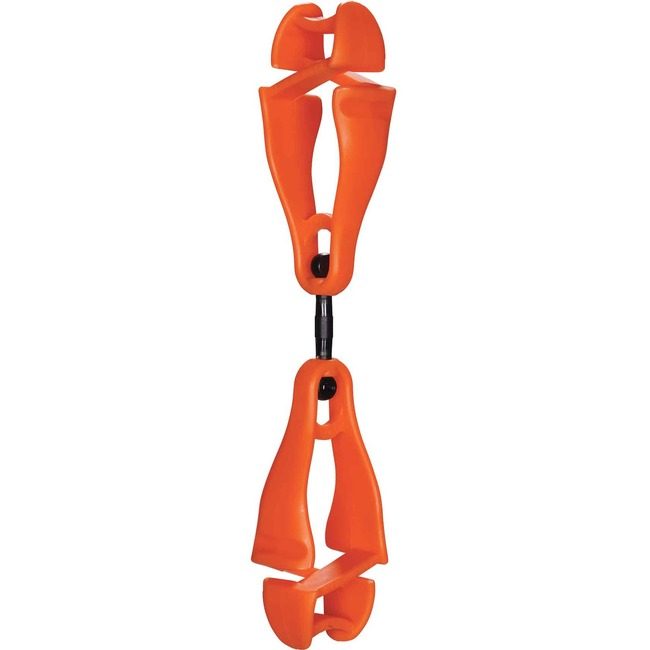 Ergodyne Glove Clip Swiveling Orange EGO19418