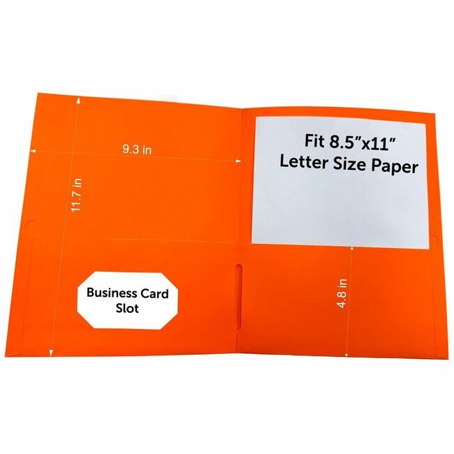 Business Source Portfolio Dbpkt 8.5X11.5 Or BSN78554