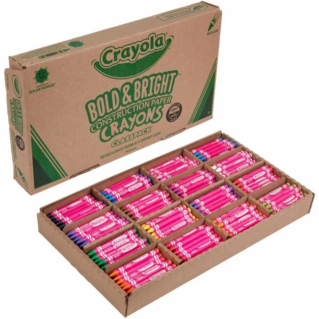 Crayola LLC Crayon Cnstrctn Ppr Clspk CYO52-1617